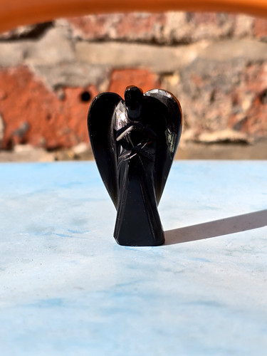 Pocket stone carved - carved, gemstone