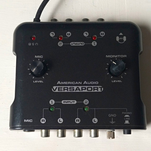 American audio versaport usb - american,