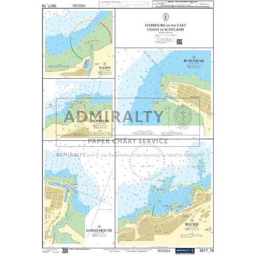 Admiralty small craft chart - small,