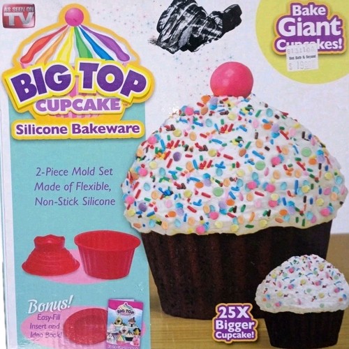 Big top giant cupcake - big,