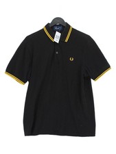 Fred Perry Men's Polo M Black