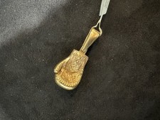 Solid 9ct Yellow Gold Boxing Glove Pendant Large 28.6g