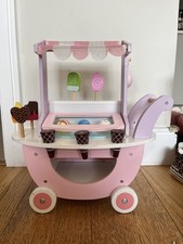Wooden Ice Cream Trolley