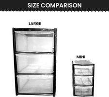 3tier large mini plastic - 3tier,