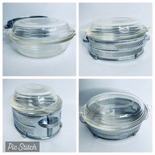 Phoenix glass casserole dish - glass,