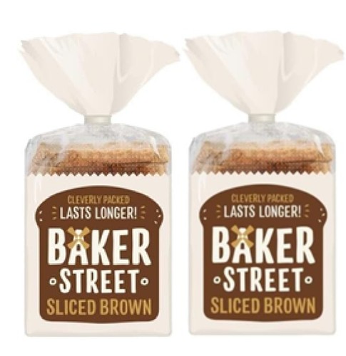 Baker street sliced - baker, brown