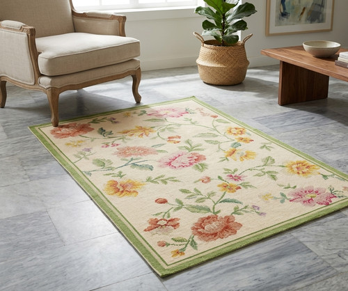 Vintage aubusson needlepoint - vintage,