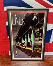 Framed “Take me by the Flying Scotsman” LNER Poster by A. R. Thomson d.1935