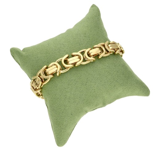 9ct yellow gold byzantine - 9ct,
