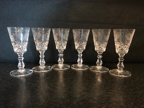 Set vintage crystal - of,