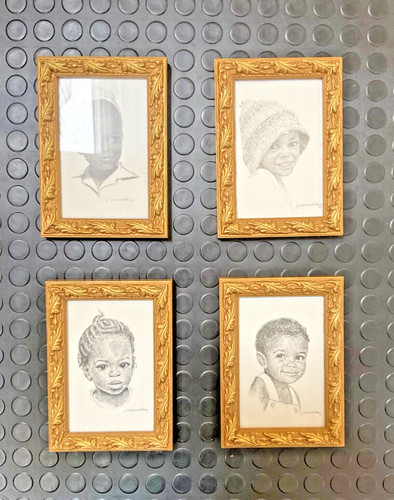 Vintage four signed - signed, j