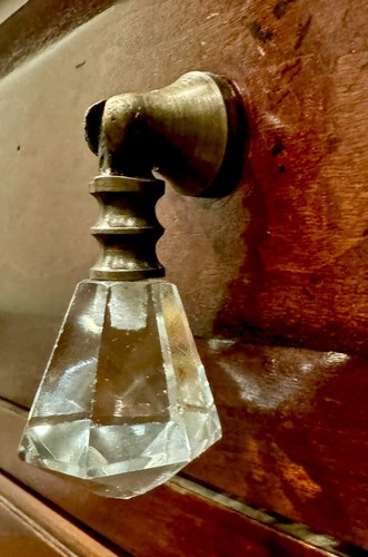 Vintage brass drawer pulls - vintage-brass,