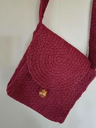 Burgundy shoulder bag - ,
