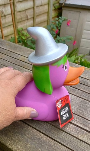 Halloween witch large - large, rubber
