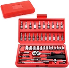 46PCS Socket Wrench Set 1/4"