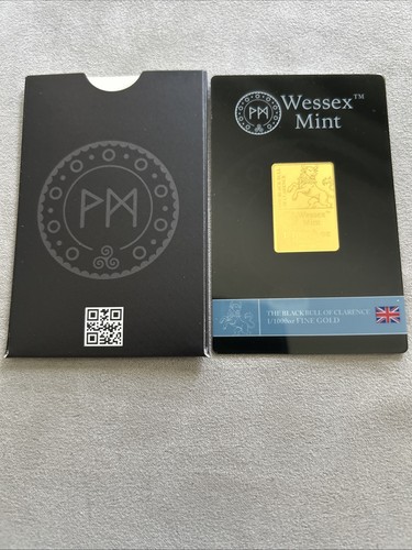 Wessex mint 1000th fine gold - wessex,
