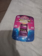 Pocket arcade game with over