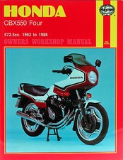 Haynes Manual 0940 for Honda CBX550 Four (82 - 86) BRAND NEW IN SHRINKWRAP!