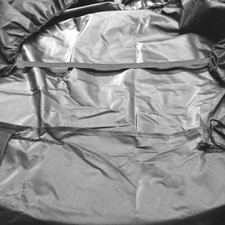 Heavy Duty Black Waterproof Rear Seat Cover for Honda CR-V 97-12