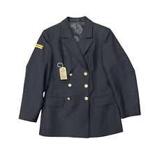 Genuine German Navy Jacket Black Officer Coat Dress Marine Uniform Jacket [DR06]