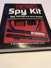 Top Secret Spy Kit- Spy Manual And Secret Gadgets Toy