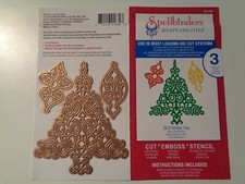 Spellbinders 2012 Holiday Christmas Tree - Craft Die Set