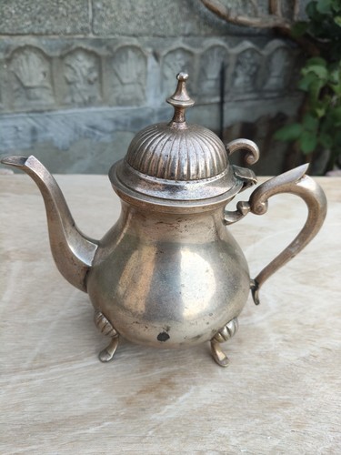 Vintage english silver metal - silver,