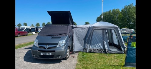 Vivaro camper with poptop roof - camper,