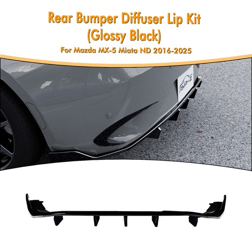 Gloss black rear bumper - gloss,