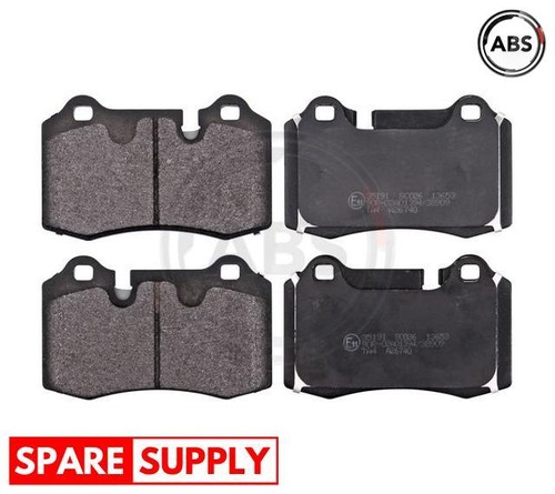 Brake pad set disc - set,, for