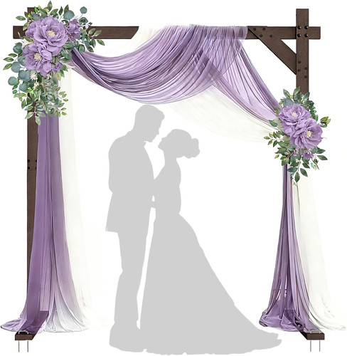 Wooden arch square - wooden,