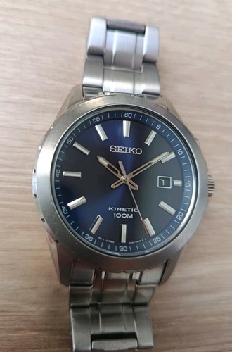 Seiko kinetic stainless - kinetic, steel