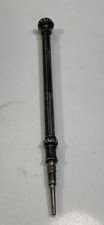 Antique Victorian Sliding Propelling Pencil with Intaglio Glass Seal Top