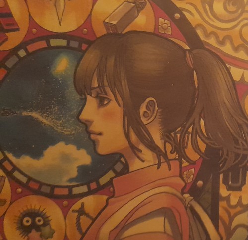 Spirited away framed poster - spirited,