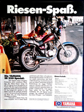 Yamaha SR 250 Special, Original Advertising from 1981" "Huge Fun"