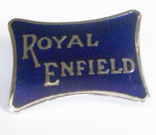 Royal enfield enamel lapel pin - royal,