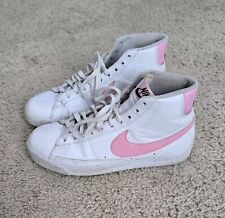 Nike Shoes Blazer '77 Vintage Mid White Sunset Pulse Pink Swoosh Size 7 Sneakers