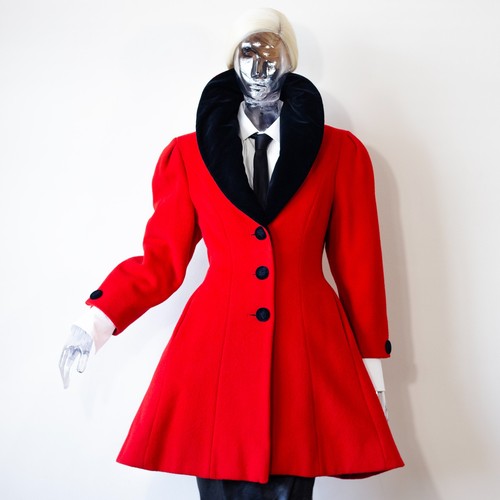 Vintage 1980s red - vintage, wool
