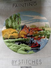 long stitch tapestry kit waterways