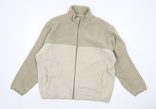 Uniqlo Men's Beige Fleece Full