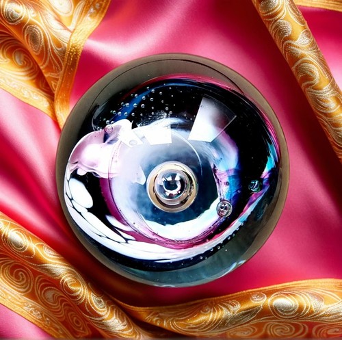 Caithness glass paperweight - glass,