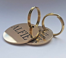 DEEPLY ENGRAVED SOLID BRASS