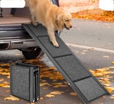 Folding Dog Car Ramp Papettly