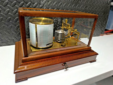 Aneroid Barograph – Mahogany