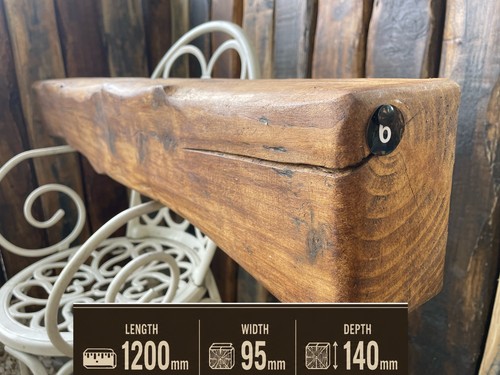 Reclaimed solid wood - solid, fireplace