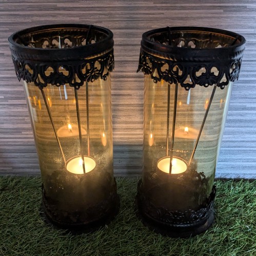 French glass metal - french,