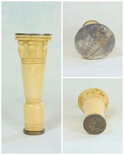 Antique French WAX SEAL DESK STAMP 19th/20th c. *Vintage/Collectable*