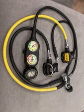 Cressi Ellipse Titanium Regulator Set Octopus SPG Depth Compass Scuba Diving