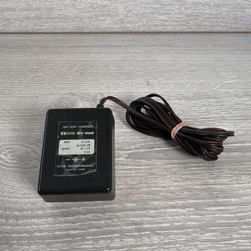 Icom 25e battery charger - bc-25e,