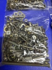 Vintage Brass / Zinc Nuts, Bolts, Washers, Stand Offs Etc - 200g Pack 4BA 6BA.
